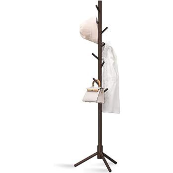 Z&L HOUSE Coat Rack Freestanding, Pure Natural Solid Wooden Coat Tree, 8 Hooks And Adjustable Hei... | Amazon (US)