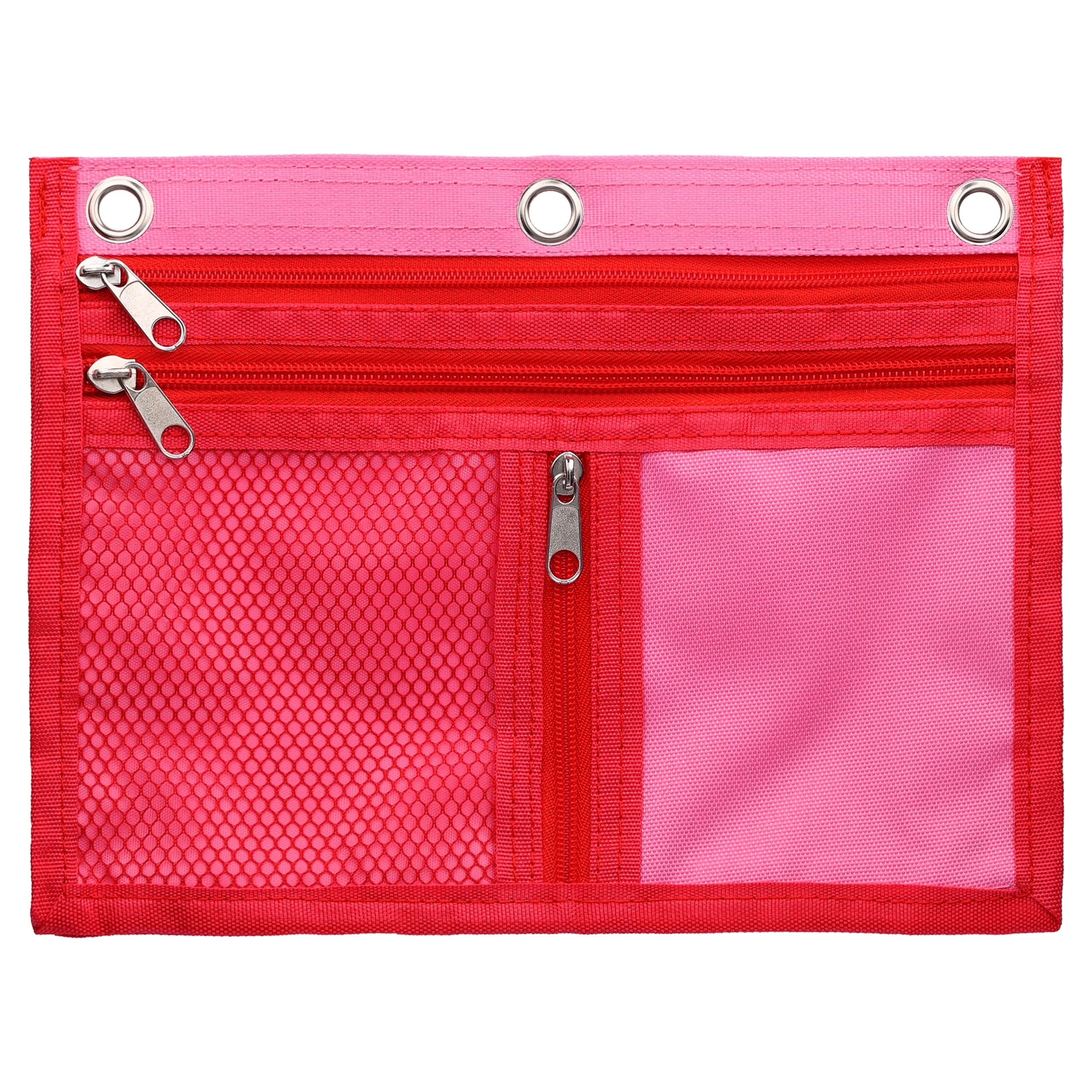 Pen+Gear Expandable Binder Pouch, Pink | Walmart (US)