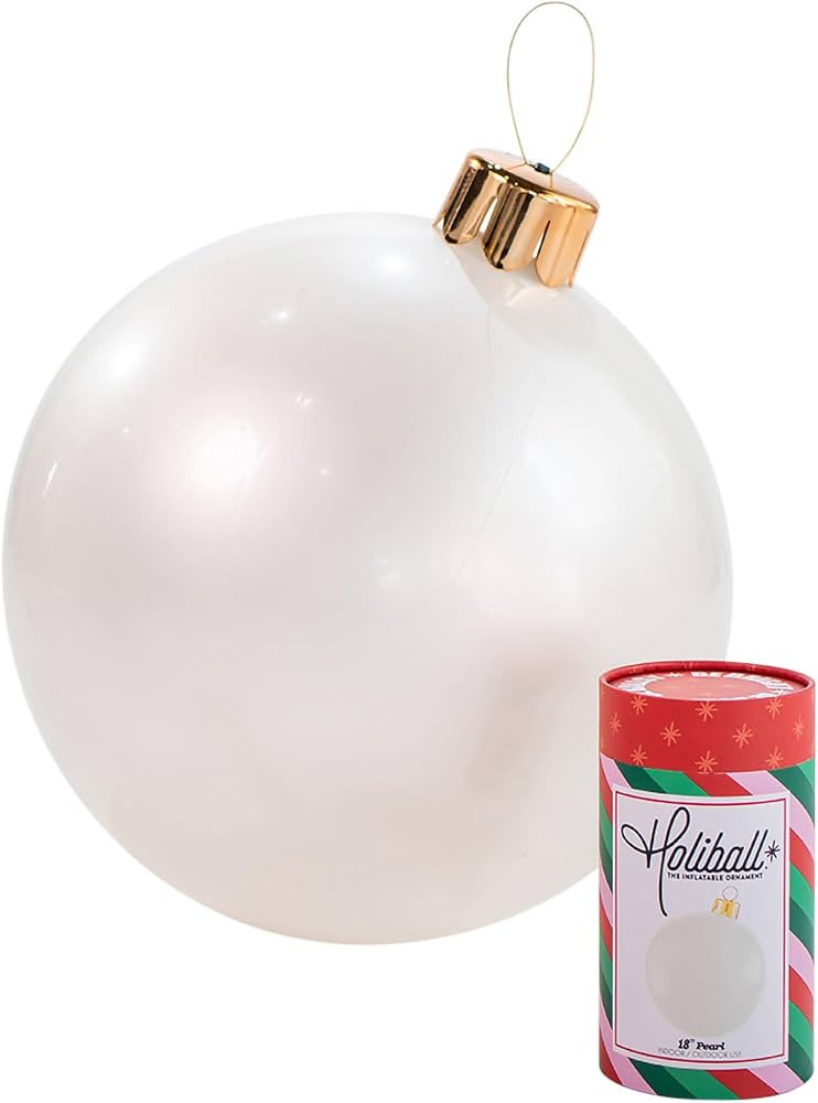 Holiball Inflatable Holiday Ornament \u2013 Ultimate Indoor/Outdoor Decoration \u2013 Reusable an... | Amazon (US)