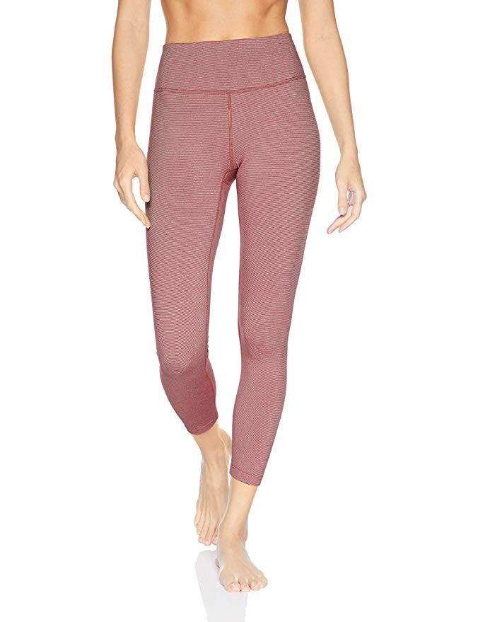 Amazon Brand - Core 10 Women's (XS-3X) Spectrum Yoga High Waist 7/8 Crop Legging - 24" | Amazon (US)