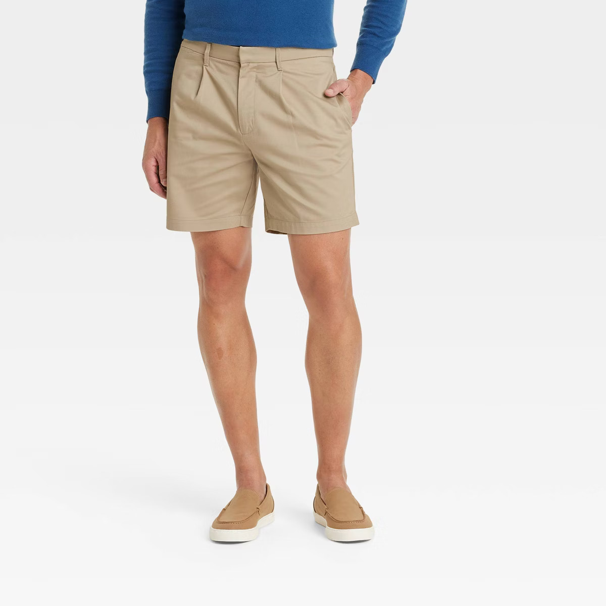 Men's 7" Pleated Trouser Shorts - Goodfellow & Co™ | Target