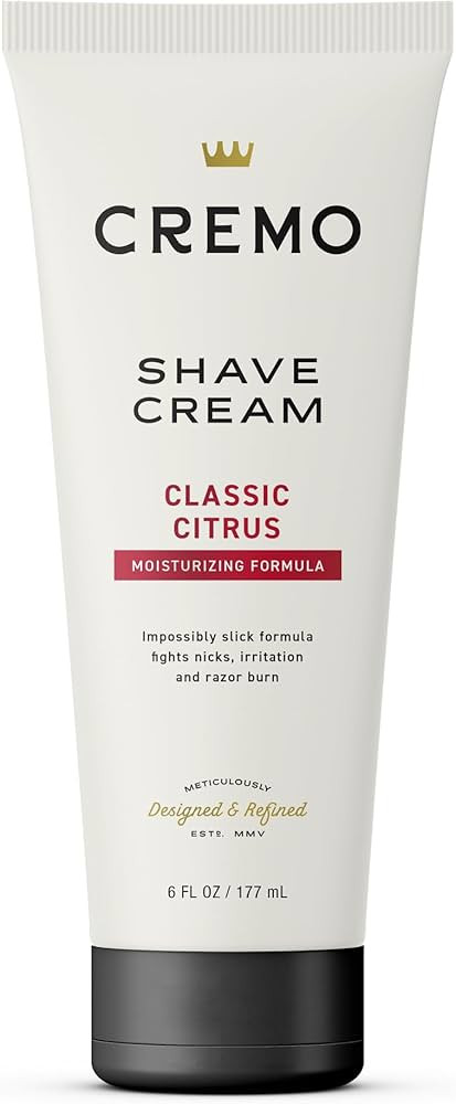 Cremo Barber Grade Original Shave Cream, Astonishingly Superior Ultra-Slick Shaving Cream for Men... | Amazon (US)