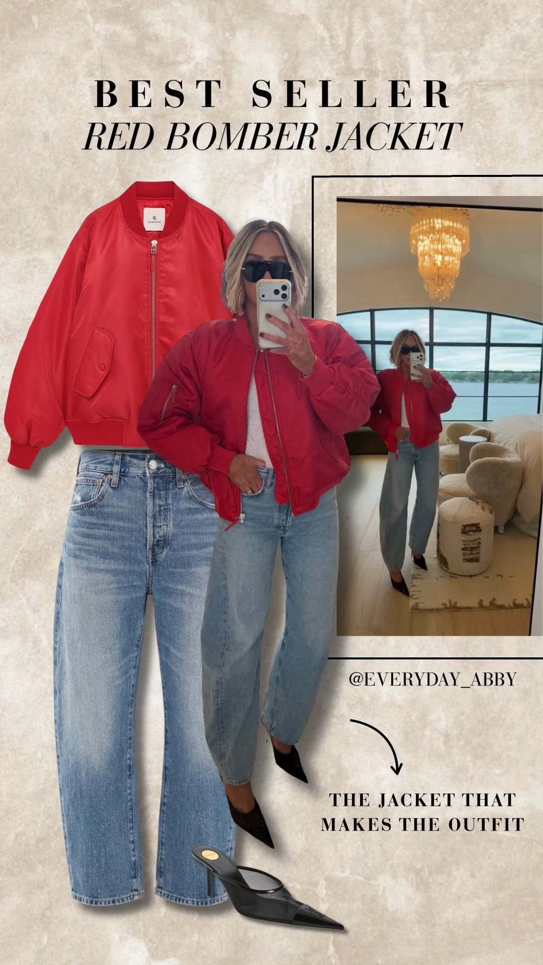 This jacket ❤️❤️ such a good fall staple! Wearing a medium in the jacket + a 28 in the jeans ✨

#LTKootd #LTKSeasonal #LTKdayinmylife