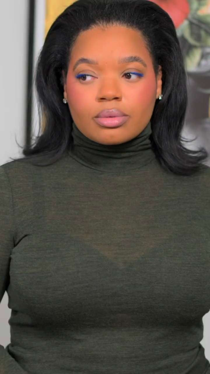 Loving these sheer wool turtlenecks for layering this season. My lipgloss is in the shade "daisy pink".  

 #LTKootd #LTKMidsize #LTKBeauty