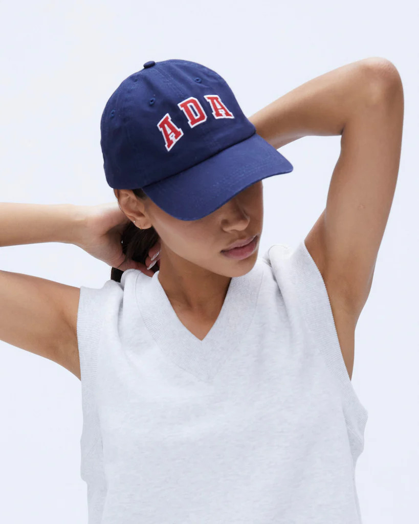 ADA Cap - Navy Blue/Classic Red | Adanola UK
