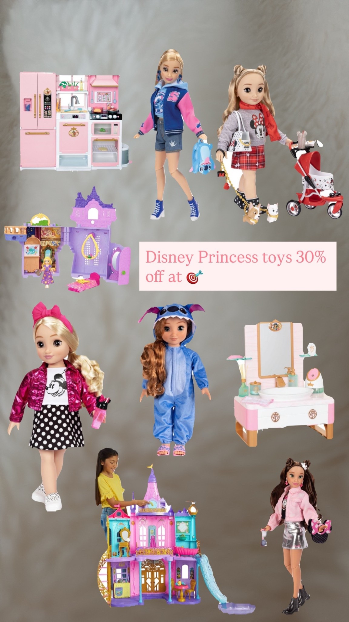 Popular Disney Princess toys are 30% off at Target today only! 

Disney toys
Princess 
Gift guide 

#LTKGiftGuide #LTKKids #LTKSaleAlert