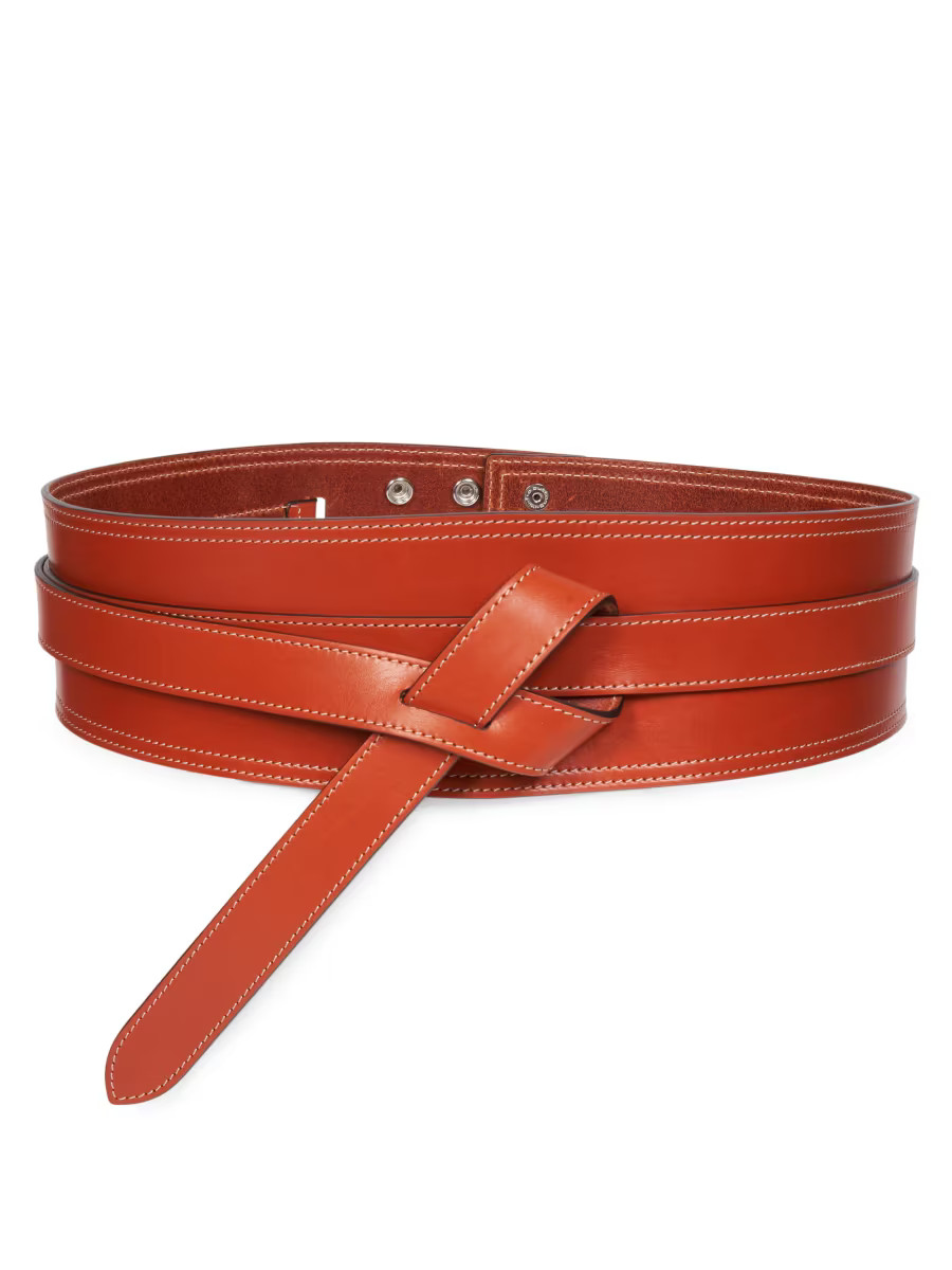 Moshy Leather Waist Belt | Saks Fifth Avenue
