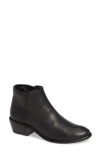 Frye Carson Piping Bootie in Black at Nordstrom Rack, Size 7.5 | Nordstrom Rack