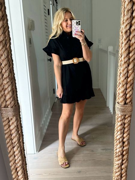 A great little black dress! Pairs well
With a belt too. Wearing a size small. Code FANCY15 for 15% off

#LTKSeasonal #LTKfindsunder100 #LTKstyletip