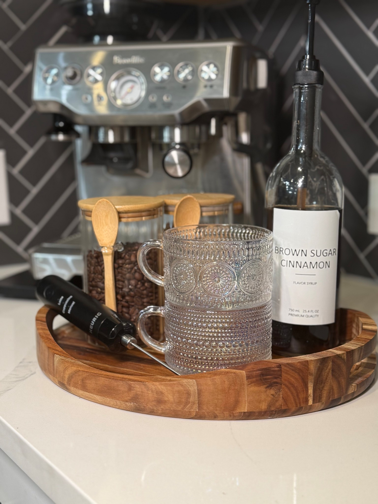 My little home café setup this morning ☕✨
I’ve been restocking my coffee bar and pulling out my favorite kitchen tools for holiday drinks. If you’re putting together a coffee station at home, I linked the mugs, the syrup bottle, the canisters, and the tools I reach for every single day.

#LTKmorningroutine #LTKmomlife #LTKfoodie