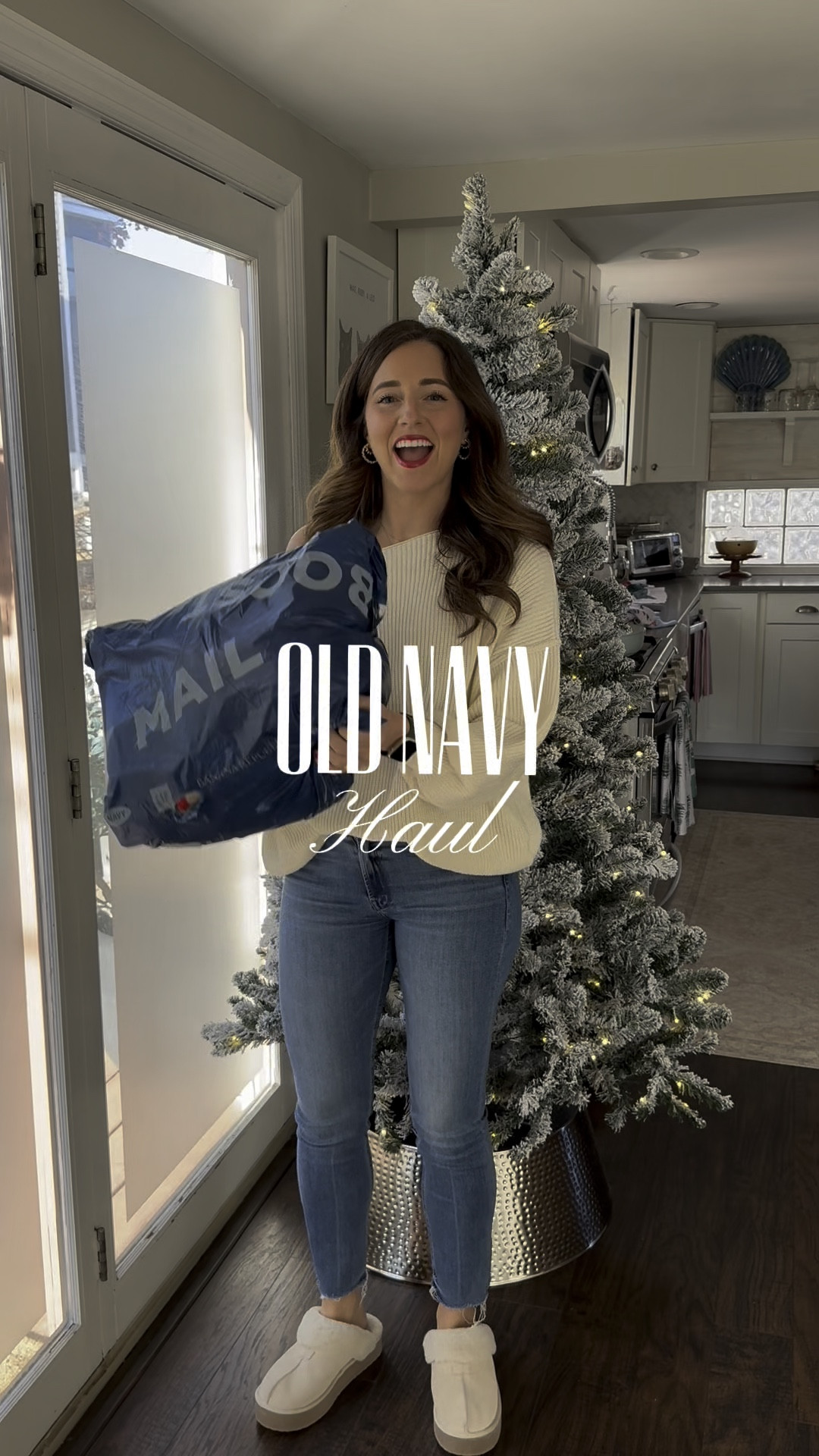 OLD NAVY HAUL 🤩 pretty much alllll of it is on sale! I think my fav piece is the velvet top! I really loved every piece except the grey sweater because it was pretty itchy 🫣

Sizing info: 
Size small in all of the tops 
Sized up to 4 in the plaid pants 
True size in the satin pants (could’ve sized up) 
Size small in sequin skirt 

Lip color - sipping Sangria (use code laurenrose30 for 30% off)

#LTKFindsUnder50 #LTKFindsUnder100 #LTKHoliday