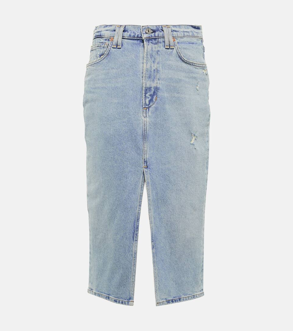 Bea denim midi skirt | Mytheresa (US/CA)