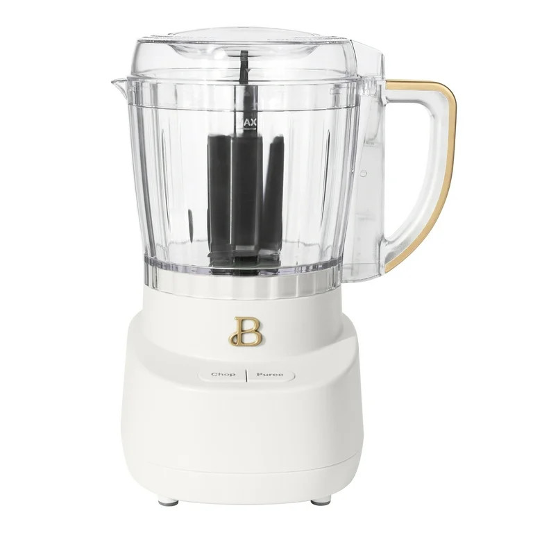 Beautiful 3-Cup Food Chopper, White Icing by Drew Barrymore | Walmart (US)