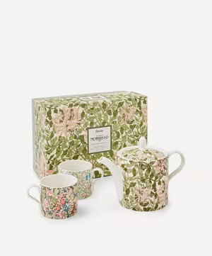 x Morris and Co. Teapot and Mug Set | Liberty London (UK)