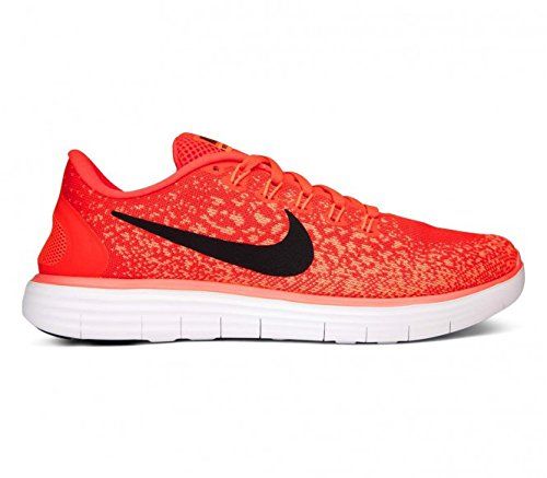 Nike Womens Free Rn Distance 8.5 Bright Crimson/Black-Hyper Orange-White | Amazon (US)