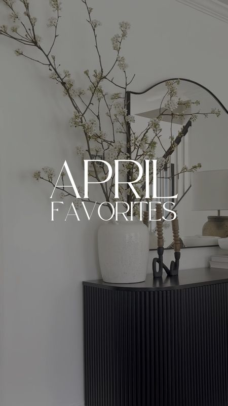 April favorites: organic throw, organic towels, modern storage cabinet, wall art

#LTKhome