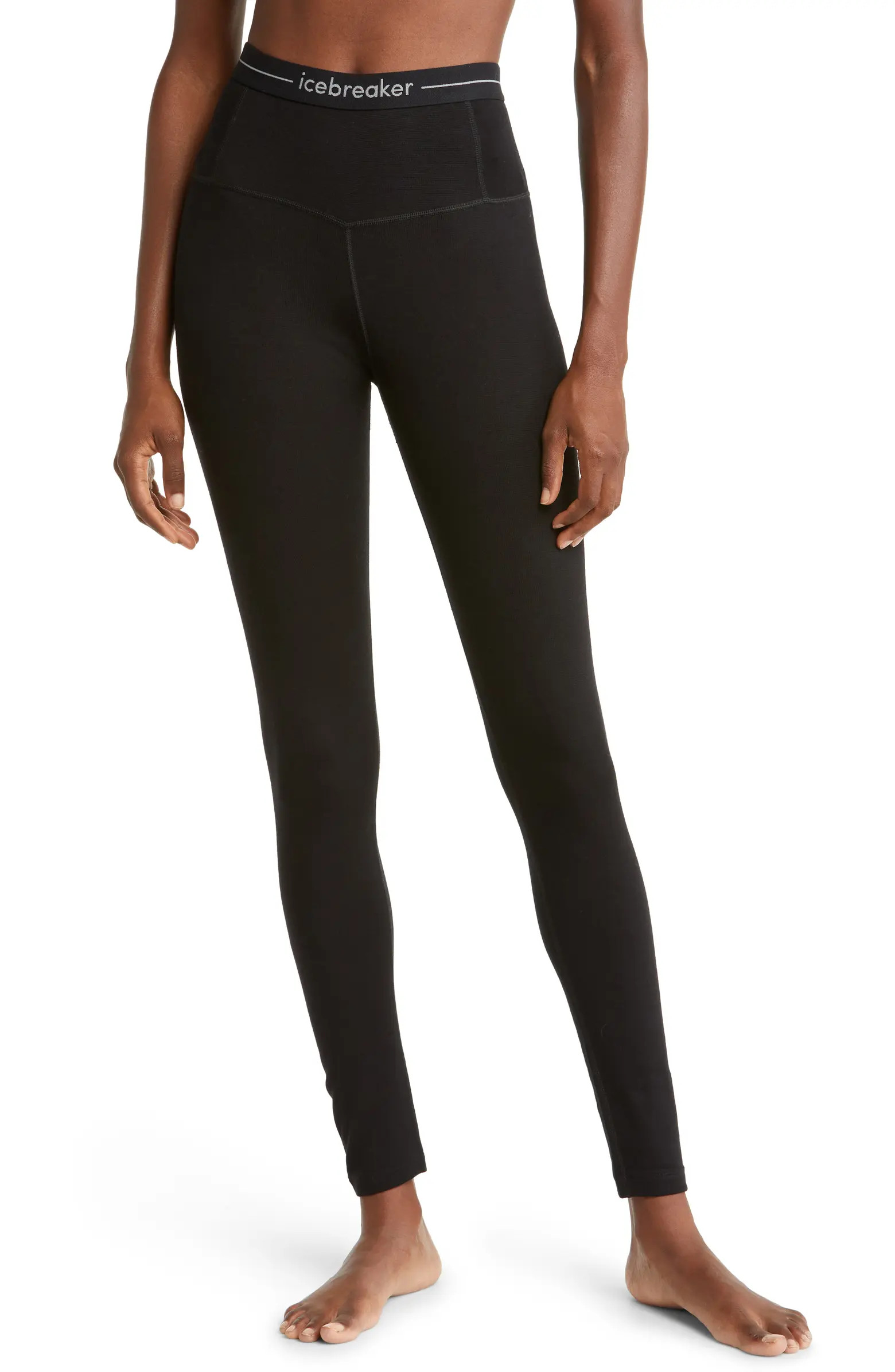 Icebreaker 260 Tech High Waist Merino Wool Base Layer Leggings | Nordstrom | Nordstrom