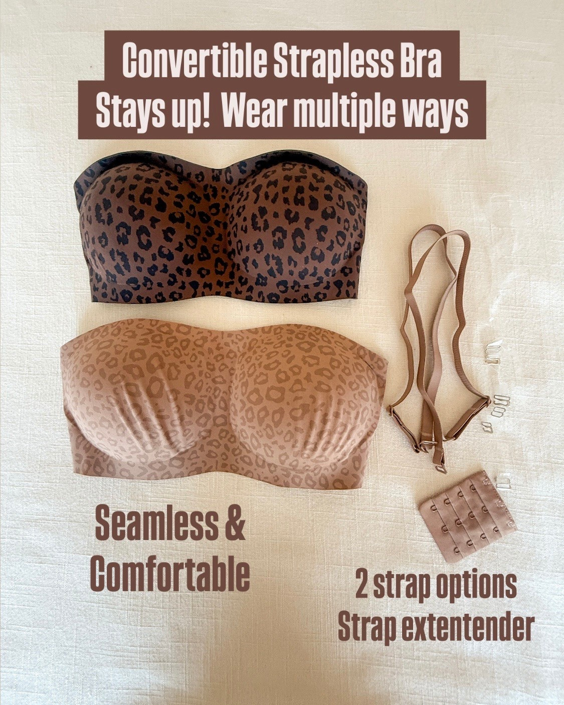 I'm loving this convertible bra! It's comfy, stays up, and can be worn multiple ways. Perfect for every day. I’m a 32D and the XS is perfect.

#LTKPetite #LTKOver40 #LTKSaleAlert