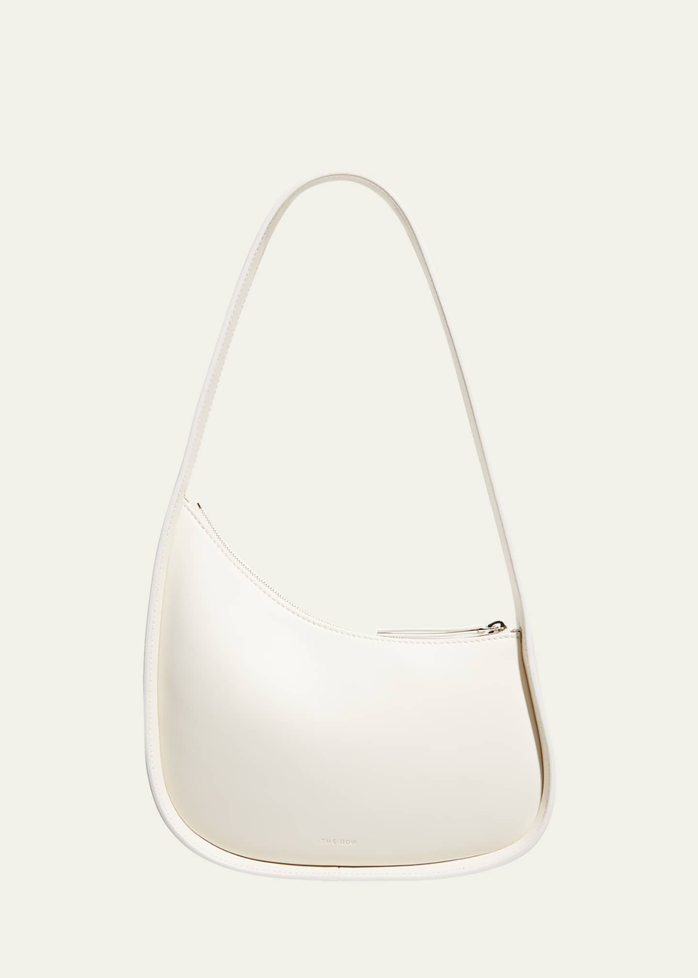 THE ROW Half Moon Shoulder Bag in Smooth Calfskin | Bergdorf Goodman
