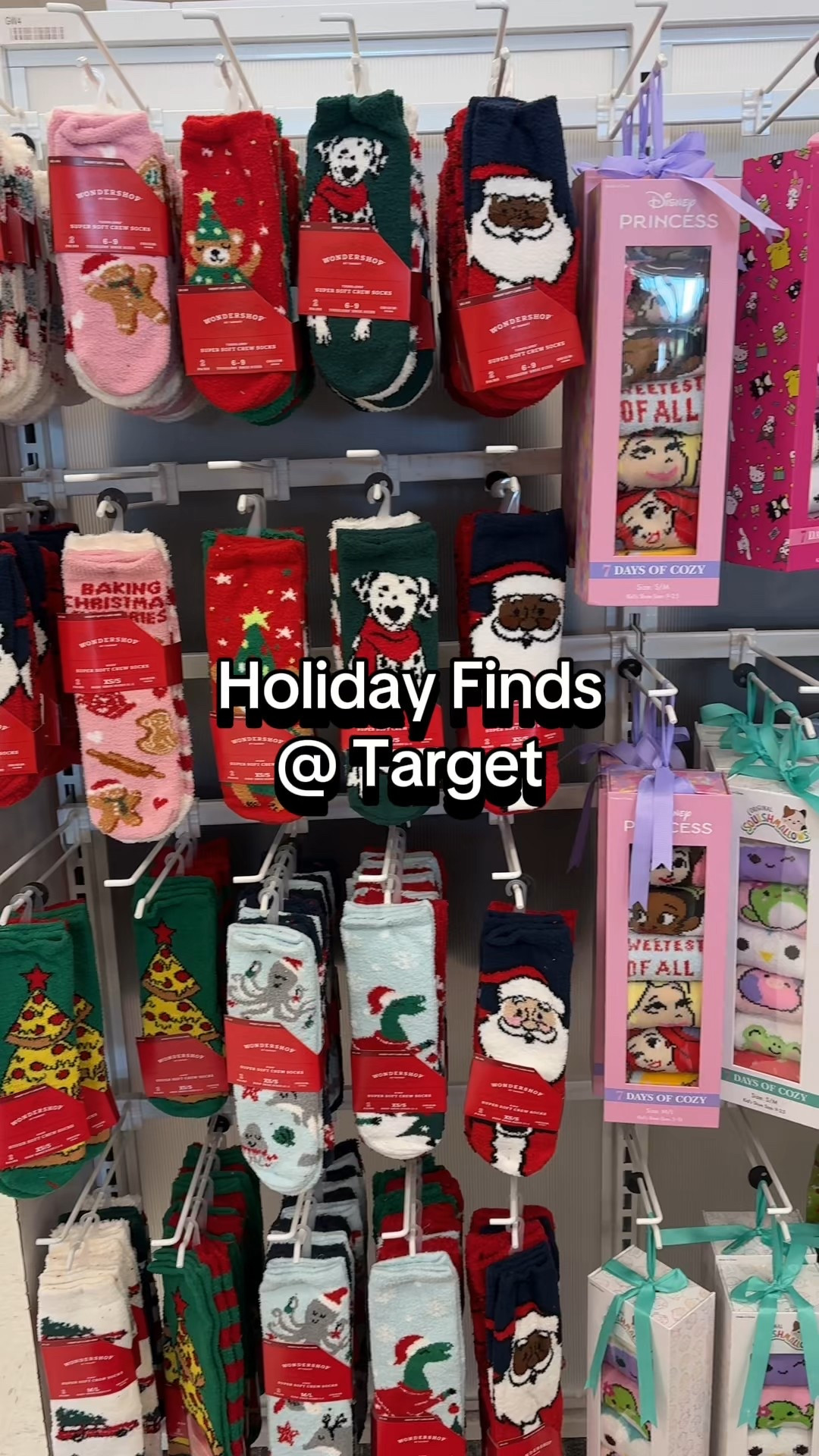Holiday Finds — Target. How cuteeee are these 7 days of cozy socks from Target. So excited for all the Holiday stuff 🎄 #targetholiday #target #holidays #shopping #ltk #stockingstuffers #cozysocks

#LTKFamily #LTKGiftGuide #LTKHoliday
