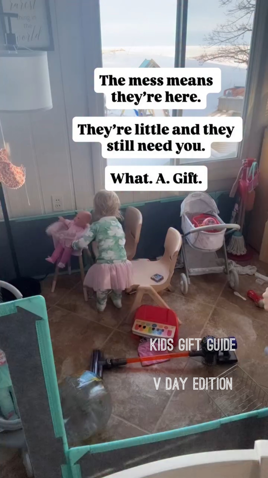 Not a mess.
Proof of love. Proof of play. Proof you’re doing it right 🤍

If you’re shopping Valentine gifts that don’t end up in a drawer,
I linked the sensory table, the Melissa & Doug ice cream set, a warmie to snuggle,
and the Stanley Valentine mugs we use daily.

🎀 Simple, sweet, and actually loved.

#valentines #mom #motherhood #kids #parenting