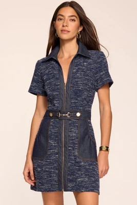 Darla Tweed Mini Dress | Ramy Brook