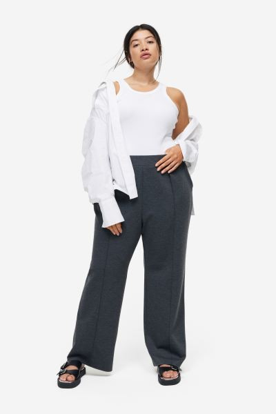 High-waist Dress Pants - Black - Ladies | H&M US | H&M (US + CA)