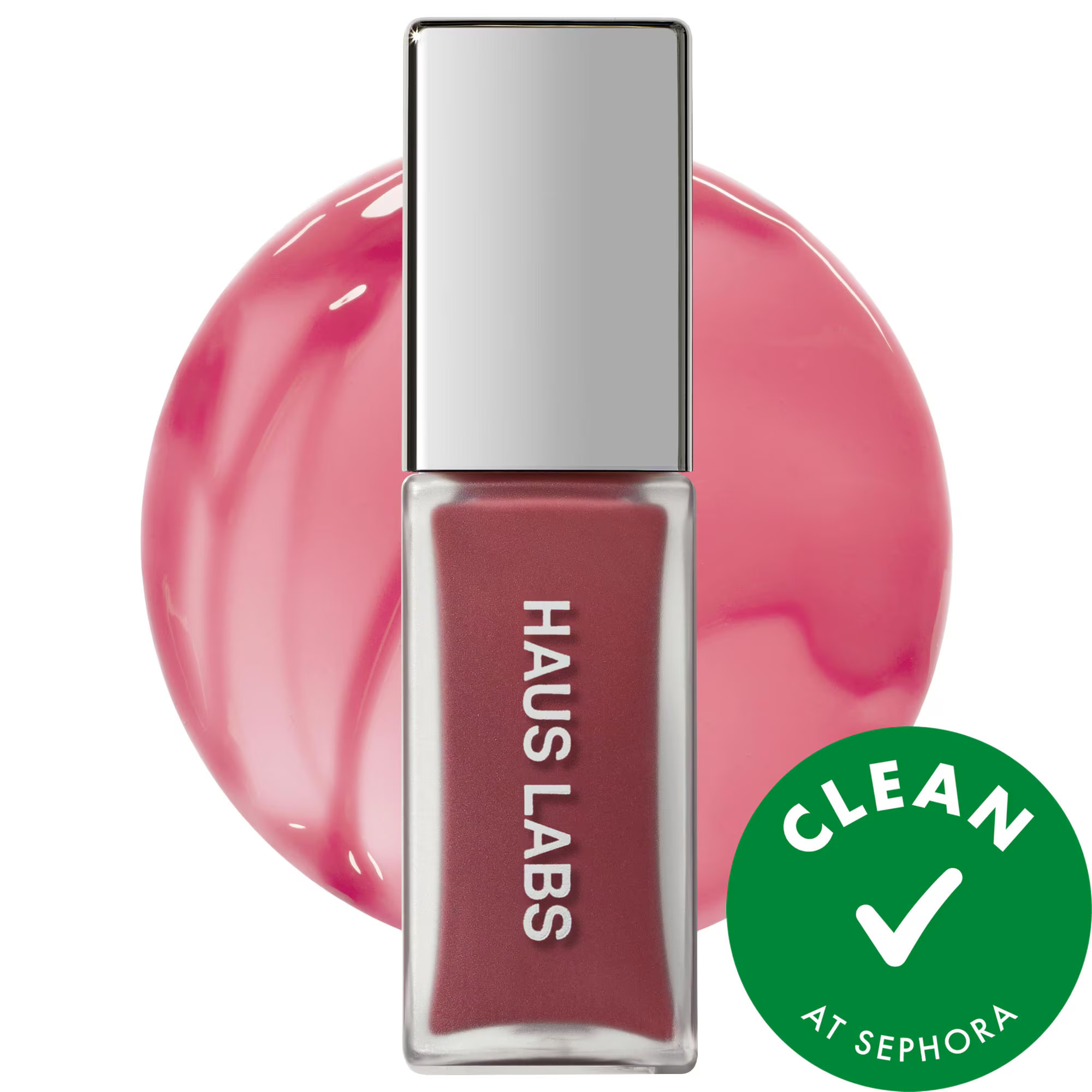 HAUS LABS BY LADY GAGA PhD Hybrid Lip Glaze Plumping Gloss Guava 0.25 oz / 7 ml | Sephora (US)