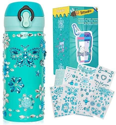 Beewarm Gift for Girls Age 5 6 7 8 9 10 12, Decorate Your Water Bottle with Tons of Stickers - DI... | Walmart (US)