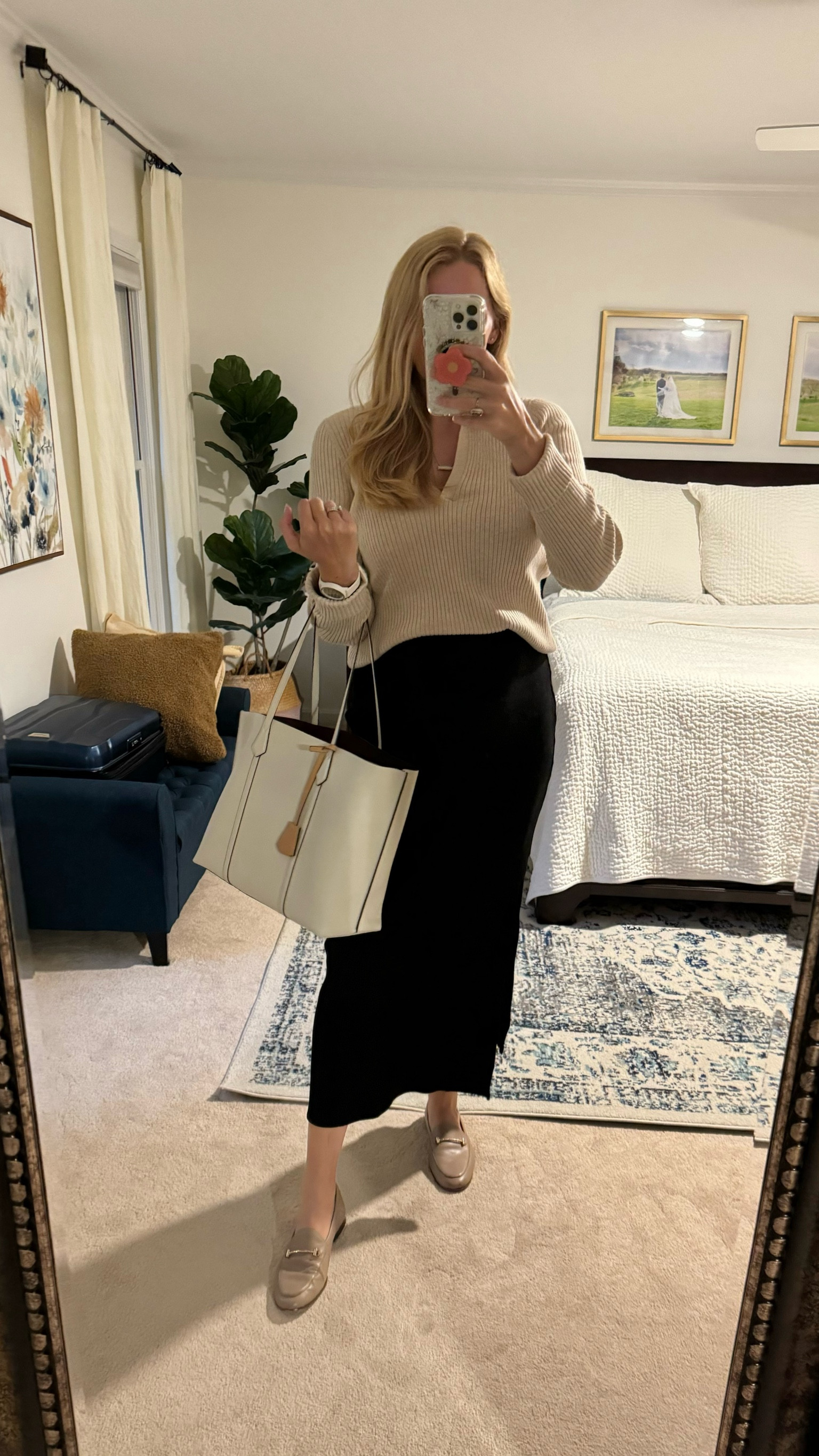 What I wore to work — early fall outfit idea 

Under $40 ribbed polo sweater and stretchy ribbed high waisted skirt. Skirt has elastic band and no pockets - currently on deal for $14!!

Got my true size in the sweater and skirt.. could size down in the skirt!

#LTKSaleAlert #LTKFindsUnder50 #LTKSeasonal