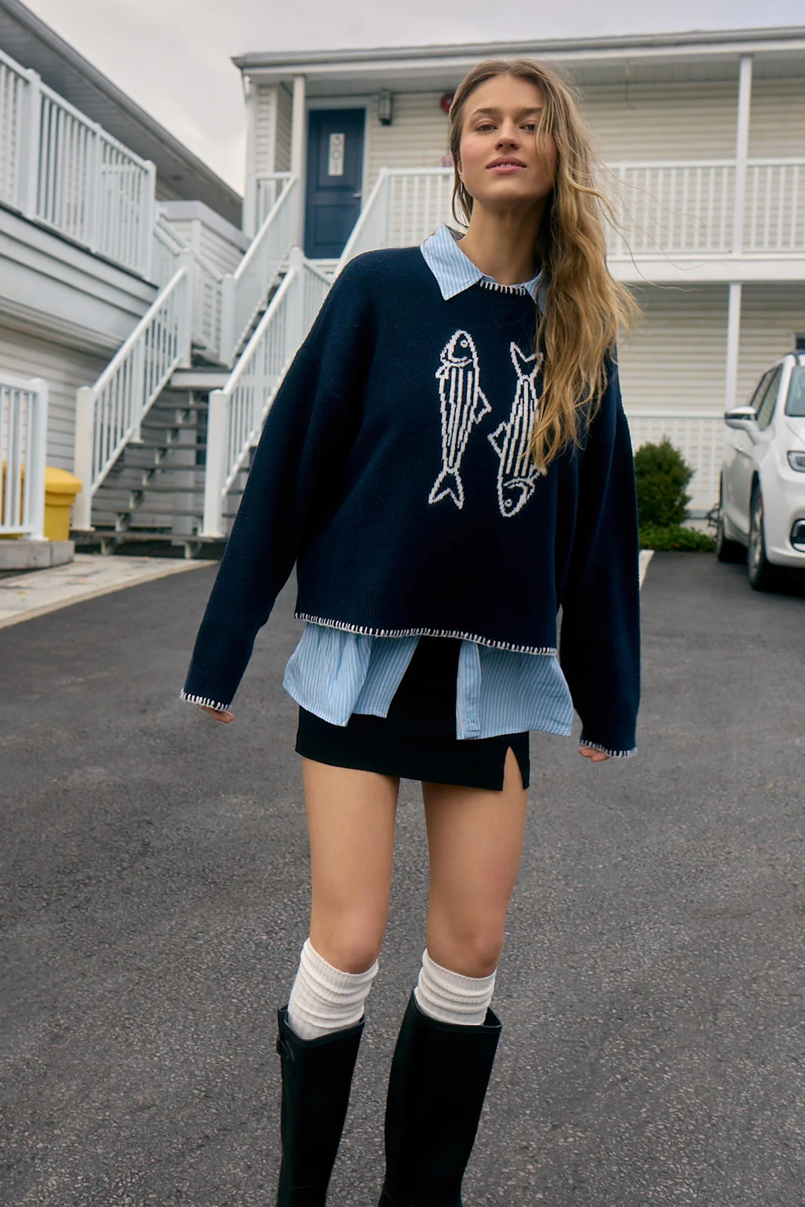 Micro Skirt with Slit | Ardene