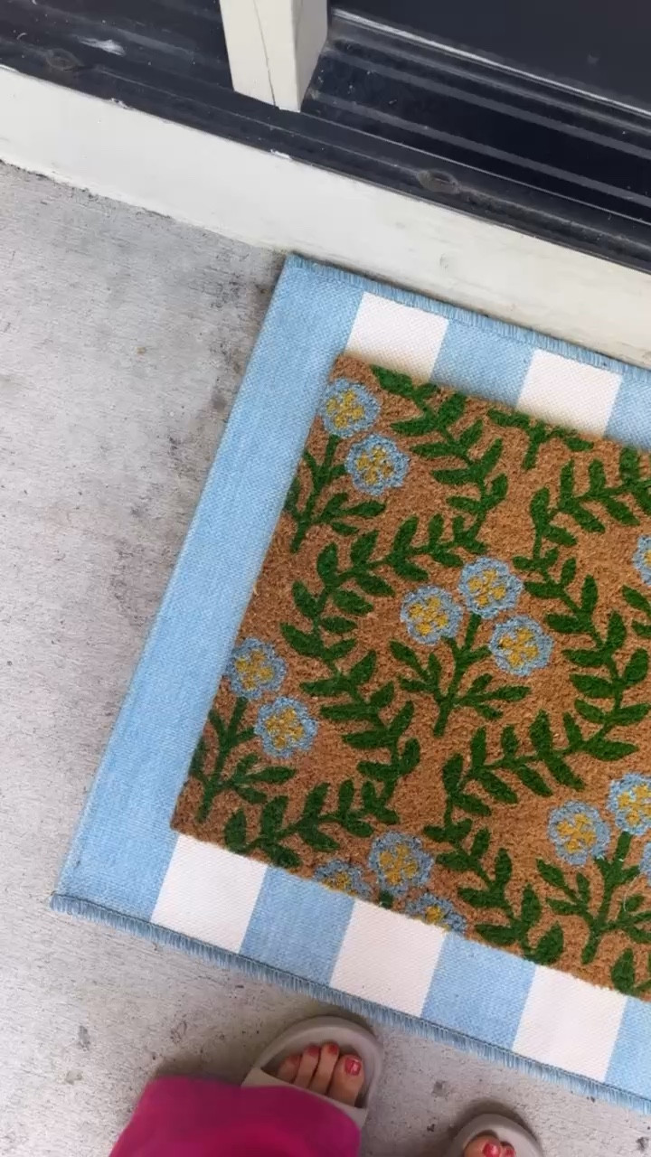 TRENDING! Front porch refresh made easy 💙 layering these mats instantly makes your entry feel styled and welcoming… such a simple upgrade that makes a big difference

layered doormats front porch decor entryway styling outdoor decor home finds amazon home easy home refresh seasonal decor lovelylifestyling 

#LTKMothersDay #LTKSeasonal #LTKHome