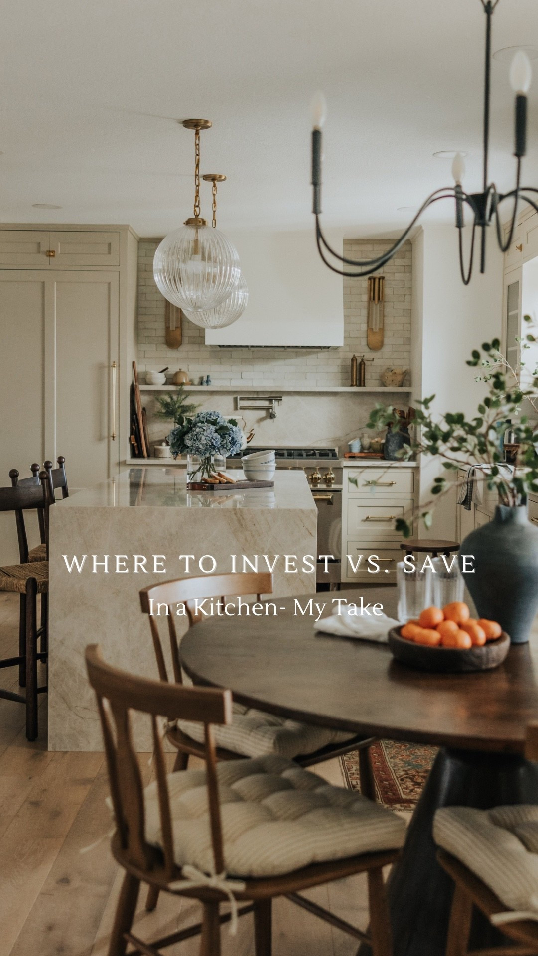 Cottage kitchen- where to invest and where to save. 

#LTKstorytime #LTKSeasonal #LTKHome