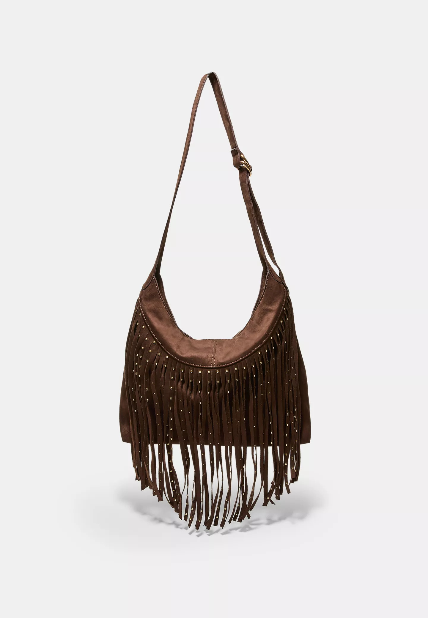 Soft touch shoulder bag with fringe detail - Women's Festival Season | Stradivarius United Kingdo... | Stradivarius (UK)