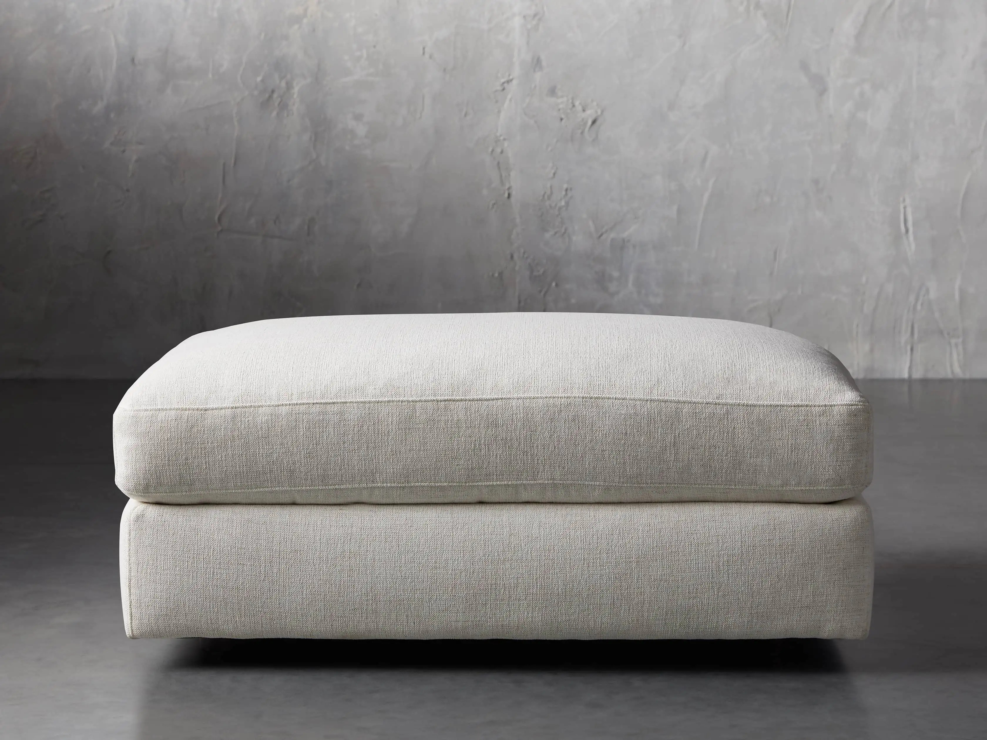 Beale Ottoman | Arhaus