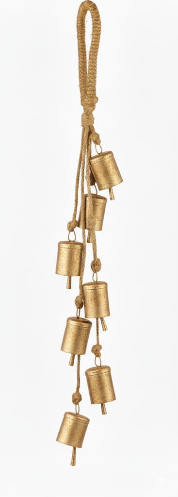 Rustic Vintage Cow Bells on Rope Set 18 inch Garland with Seven 3 inch Bells Indoor Outdoor Wall ... | Amazon (US)