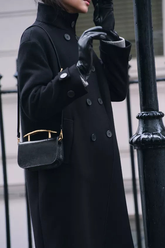 METAL HANDLE HANDBAG | Zara US