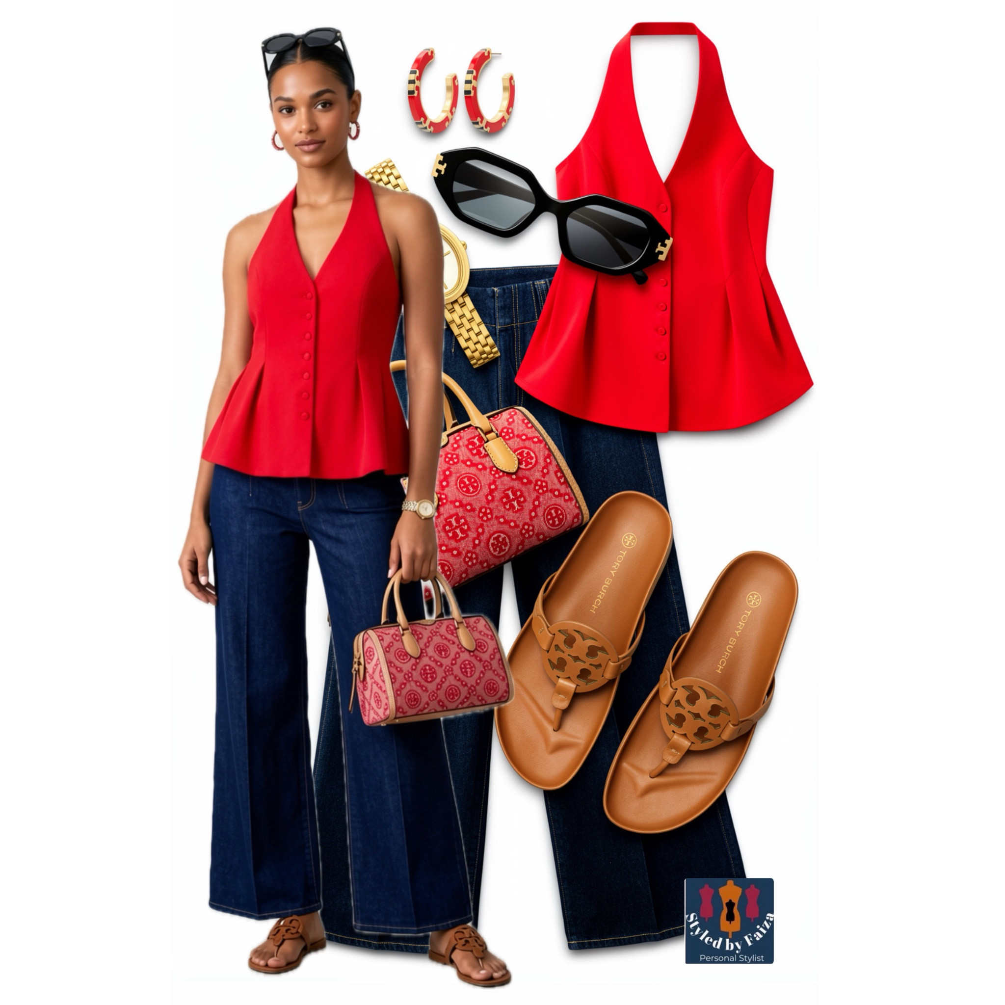 Serving effortless summer luxe ❤️
 
Styled by Faiza ✨

#styledbyfaiza #shopthislook #summerstyle #fashioninspo #everydaystyle #casualchic #luxestyle #personalstylist #ootd #fashionreels #styleinspo #minimalstyle #streetstyle #smartcasual #summeroutfit #denimstyle #redtop #widelegjeans #luxuryfashion #fashionblogger #modestfashion #wearablefashion #outfitideas #styleguide #virtualstylist #fashionstylist #womenstyle #capsulewardrobe #effortlessstyle #viralfashion #trendystyle #chicoutfit #instafashion #dailyoutfit #classystyle #shopmystyle #ltkstyle #styledlook #fashioncontent #aestheticstyle #elevatedbasics #styleoftheday #neutralstyle #fashioninfluencer #outfitinspiration #summerfashion #casualoutfit #timelessstyle #designerinspired #fashionseo

#LTKsummer #LTKtravel #LTKstyletip