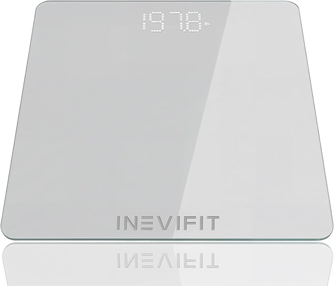 INEVIFIT Premium Bathroom Scale, Highly Accurate Digital Bathroom Body Scale, Measures Weight up ... | Amazon (US)