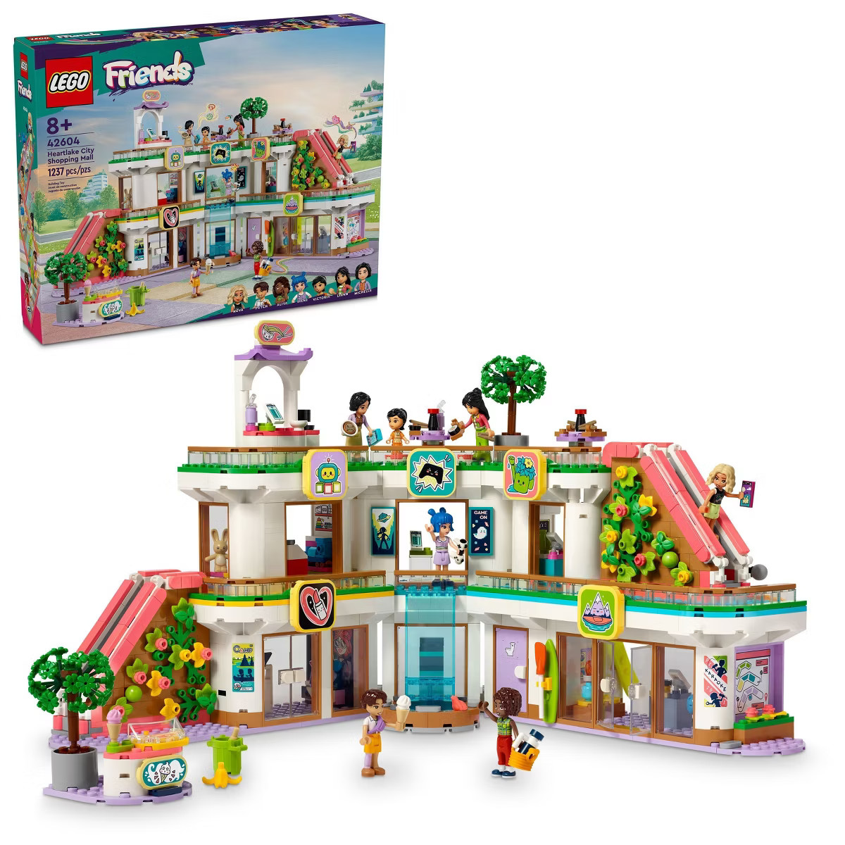 LEGO Friends Heartlake City Shopping Mall Toy 42604 | Target