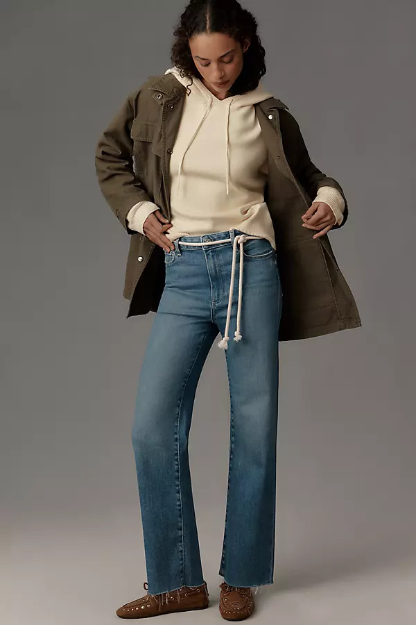 PAIGE Anessa High-Rise Straight-Leg Jeans | Anthropologie (US)