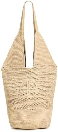 ANINE BING Women's Leah Logo Hobo Bag | Amazon (US)
