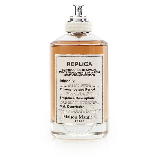 Maison Margiela Men's Replica Coffee Break EDT Spray 3.4 oz Fragrances 3614272661240 | Jomashop.com & JomaDeals.com
