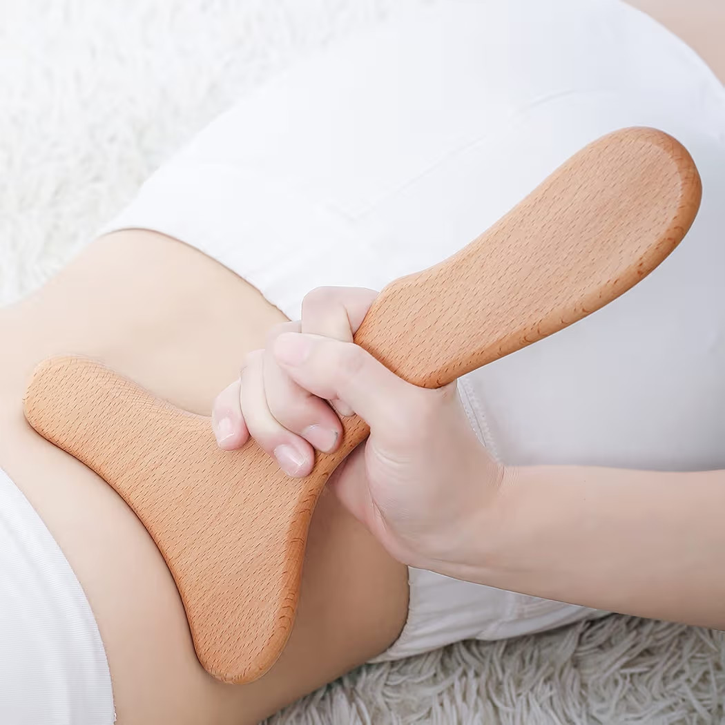 Wood Therapy Massage Tool Wooden Lymphatic Drainage Massager Body Sculpting Tools for Maderoterap... | Amazon (US)