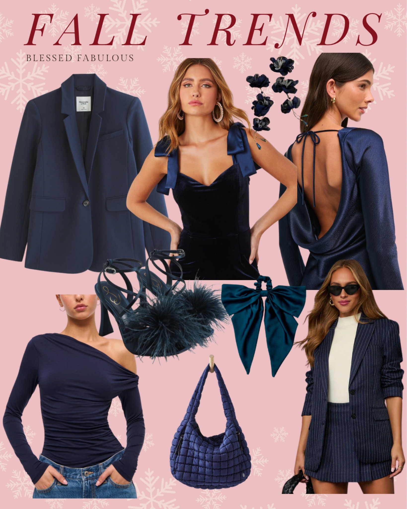 Winter trend: Navy! 
Holiday gift guide 


#LTKGiftGuide #LTKSeasonal #LTKHoliday
