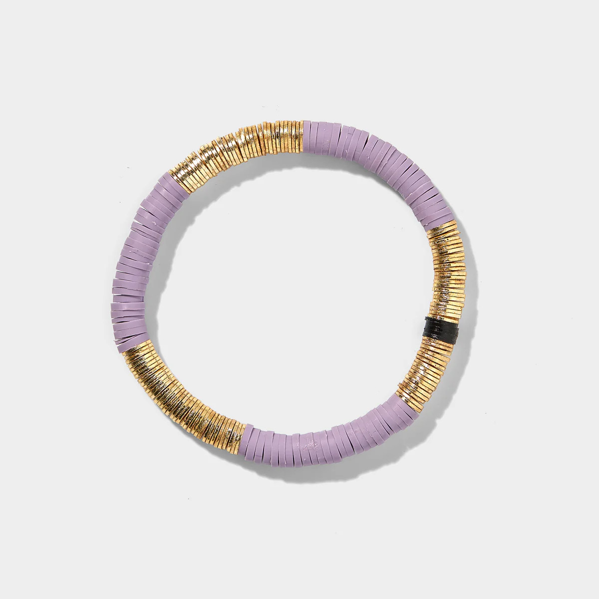 Heather Purple Vinyl Bracelet 6mm | Allie + Bess