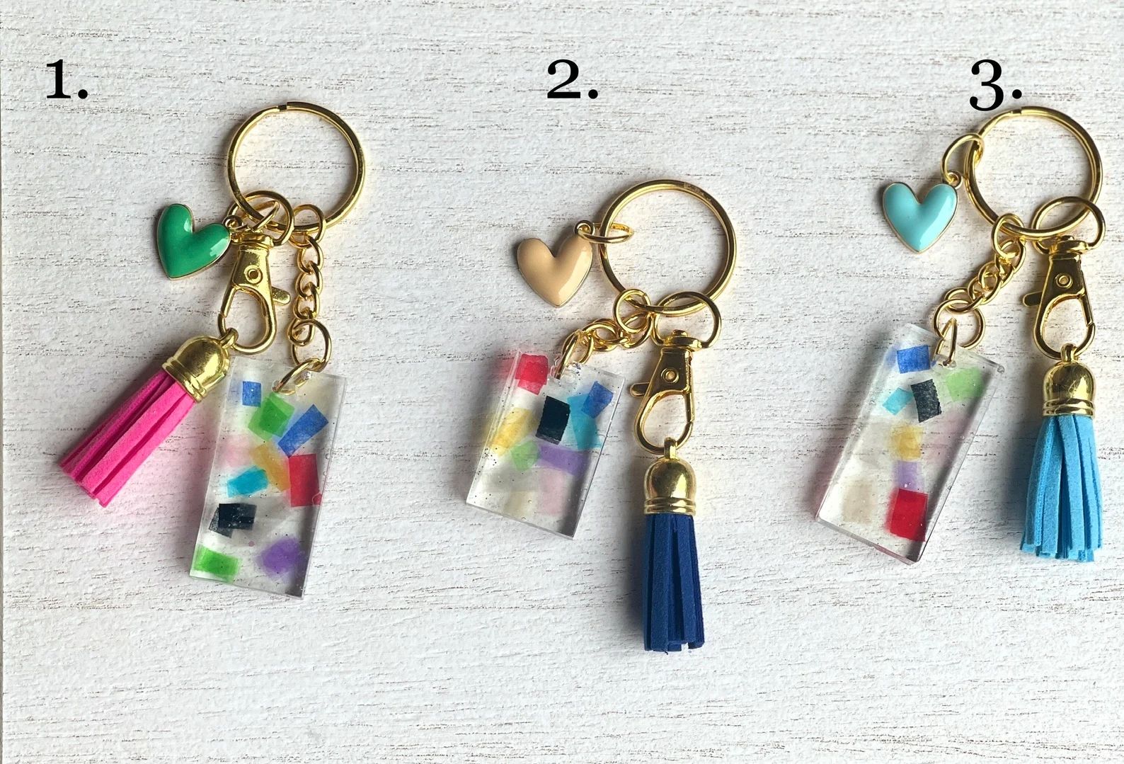 The Eras Tour Concert Confetti Hand Made Keychain - Etsy | Etsy (US)