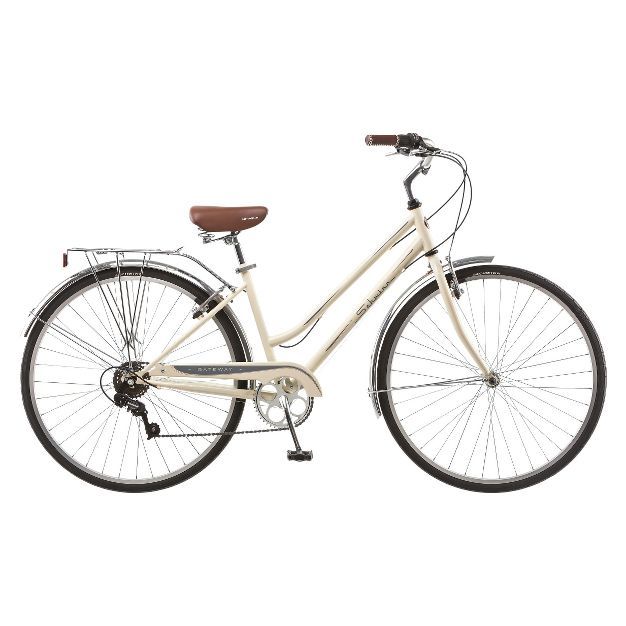 Schwinn Women's Gateway 700c/28" Hybrid Bike - Cream | Target