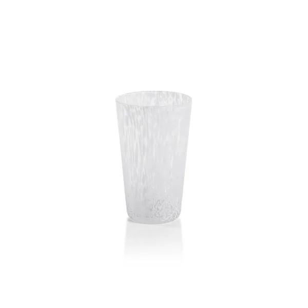 Willa Speckled Highball Glasses, Set of 6 - White | Bed Bath & Beyond