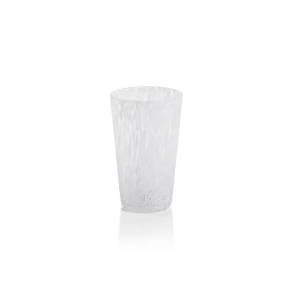 Willa Speckled Highball Glasses, Set of 6 - White | Bed Bath & Beyond